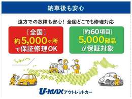 トヨタの全国保証です、安心してお使いください