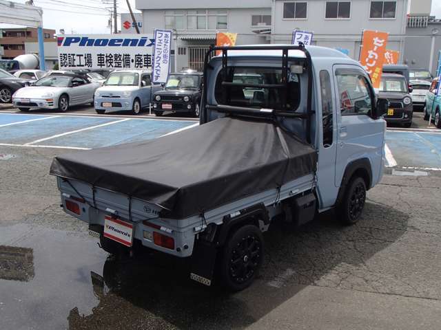 SA3t★4WD★リフトアップ★ガードパイプ鳥居★前後ドラレコ★リクライニングシート★オーバーフェンダー★フロントバンパーガード★キーレス★LEDライト★CD★USB★マッドガード★14インチAW