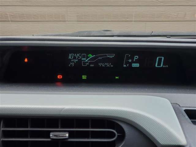 まだまだこれから長くお乗りいただけます！メーターもシンプルで見やすいです