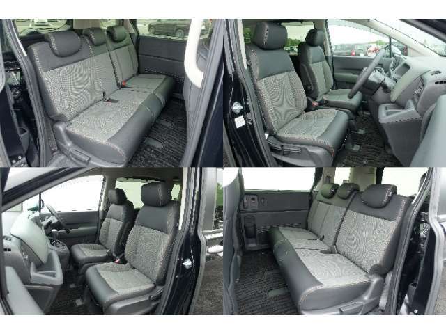 ☆人を中心に考えた広さと使いやすさ☆座面も広く長時間の運転も疲れにくいシート☆前席も後席も乗る人全てがくつろげる空間☆