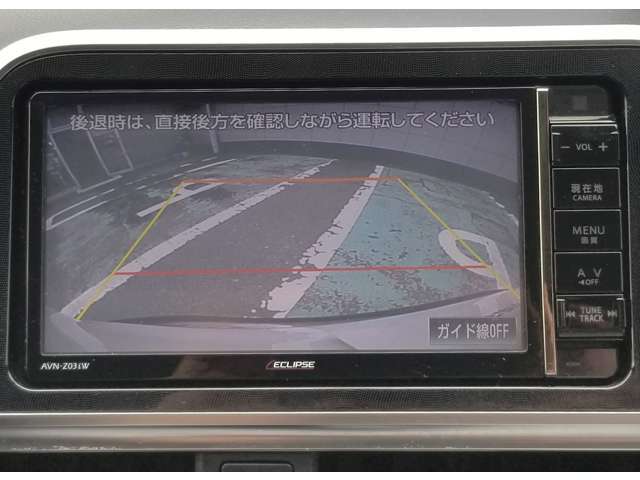 【バックモニター】バックモニター装備で、バック駐車も安心です♪