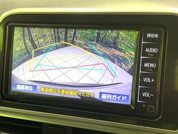 【バックカメラ】駐車時に後方がリアルタイム映像で確認できます。大型商業施設や立体駐車場での駐車時や、夜間のバック時に大活躍！運転スキルに関わらず、今や必須となった装備のひとつです！