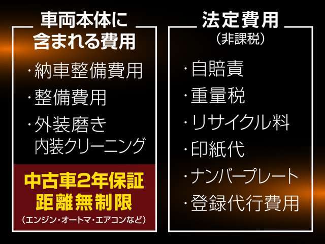 ★お住まい地域管轄陸運費用が無料★ご自宅までのご納車の場合は別途費用が必要です。※北海道・沖縄・東北地方のお客様は別途お見積り致します