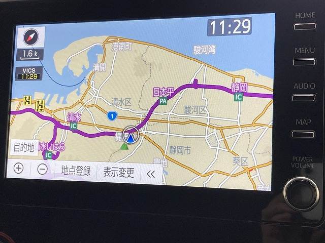 【純正ナビ】一体感のあるナビは、高級感ある車内を演出してくれます。Bluetooth再生などオーディオ機能も充実しておりますので、運転もより楽しめます♪
