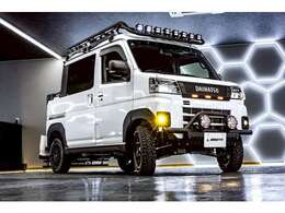 ★基本プラン★ARMTHフロントバンパーガード、ARMTHスキッドプレート、LEDマーカー付きDAIHATSUロゴグリル、IPF8連ワークライト、IPFオフロードランプ、LEDイエローフォグ
