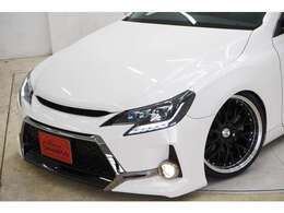 マークXのスポーティさのあるG’sバンパーで製作しております！！