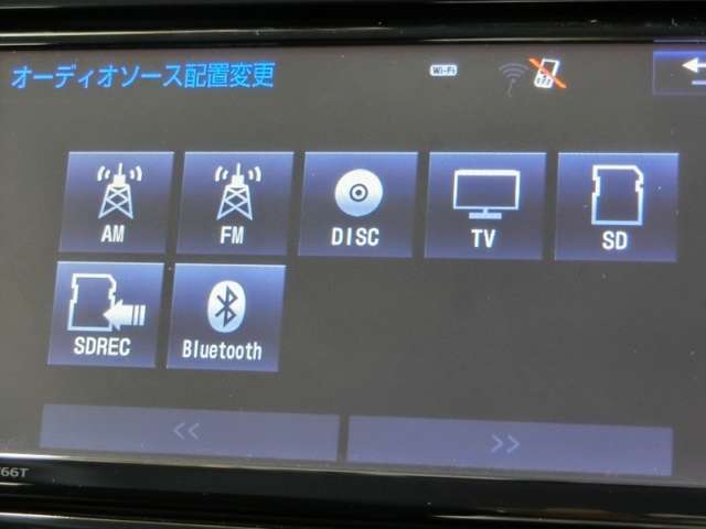 使いやすい純正ナビゲーション