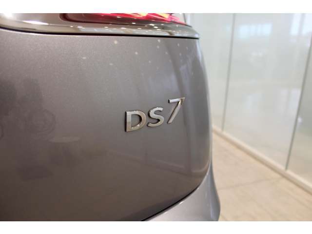 右後方部にDS7エンブレム