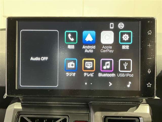 ディスプレイオーディオを装備。スマホとクルマをつなぐことで、これまでのナビに加えて、いろんなサービスが楽しめます。