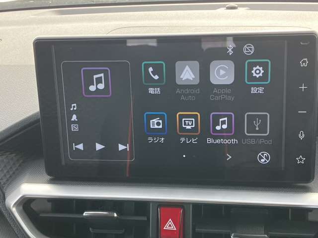 【ディスプレイオーディオ】スマートフォン連携機能搭載でApple CarPlayやAndroid Autoも使用可能♪