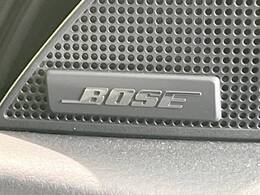【BOSEサウンドシステム付き純正ナビ】充実のナビ機能はもちろん、高度なチューニング能力が搭載されており、高音質な音楽をお楽しみいただけます♪