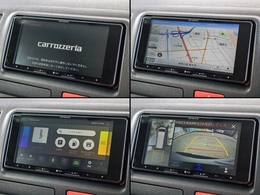 カロッツェリア7インチナビを装備しております！