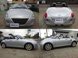 パッと見に大きな損傷なく、艶もあり全体的にキレイな印象ですが、経年による色褪せやキズ等存在している箇所もあります。その分価格を抑え、2年車検整備コミ、外装が許容範囲であればお値打ちな1台です！