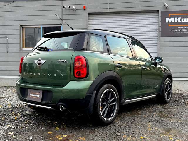 クーパーDクロスオーバーオール4入庫しました！ナビDTVバックカメラ,プッシュスタート,キセノンライト,フォグランプ,ETC！！お気軽にお問い合わせください。