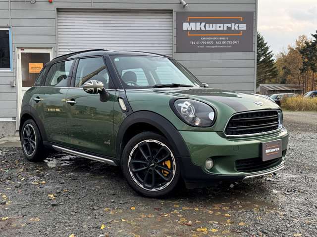 クーパーDクロスオーバーオール4入庫しました！ナビDTVバックカメラ,プッシュスタート,キセノンライト,フォグランプ,ETC！！お気軽にお問い合わせください。