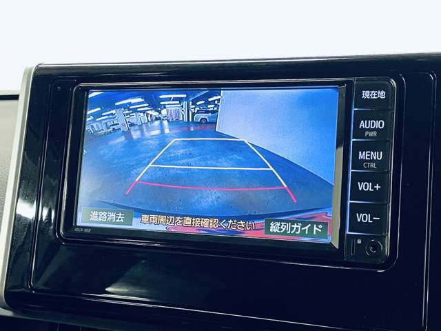 「バックモニター」駐車が苦手な人の強い味方！後ろの様子が確認できます