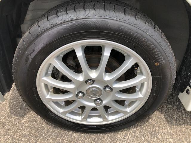 オシャレは足元から。アルミホイール履いてます。