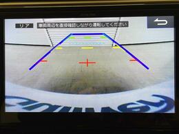 【バックカメラ】で駐車時に後方確認もできますので、大きな車の運転で不安な方も安心してお乗りいただけます！