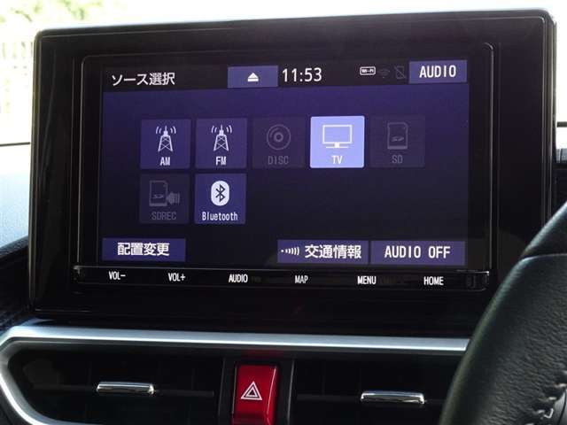 CD・DVD（再生機能）・ブルートゥース等を使用することができます。