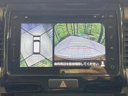 【全方位モニター用カメラ】専用のカメラにより、上から見下ろしたような視点で360度クルマの周囲を確認することができます☆縦列駐車や幅寄せ時に活躍してくれます♪