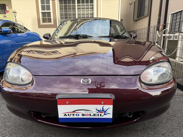 ナルディハンドル・ベージュ本革シート・純正15インチAW・エアコン・パワーステアリング・パワーウィンドウ・純正フルオリジナルカー（エアクリーナー以外）・ドライブシャフトブーツ交換済・純正ハードトップ付