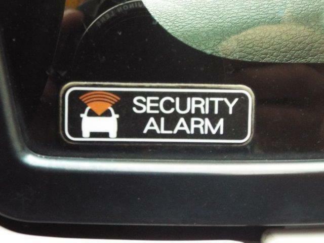 盗難防止のセキュリティアラーム付きです！