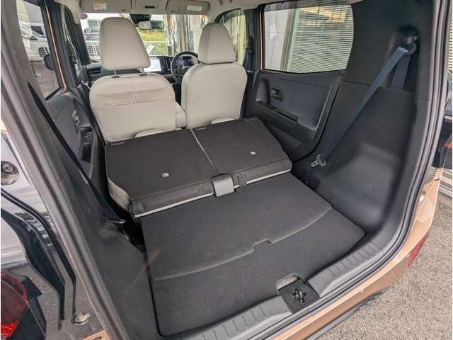 シートアレンジで収納スペースさらに広々