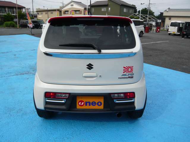 後ろからのアルトターボRS♪♪