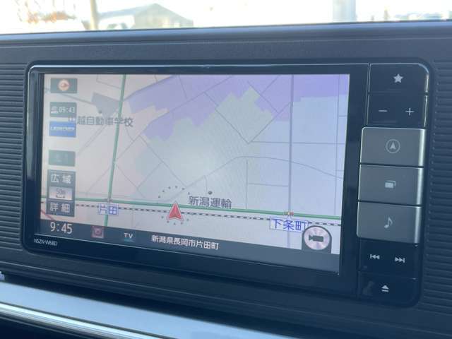 ◆ナビ◆休日のドライブも簡単操作で目的地を設定でき、迷わず目的地まで案内してくれます♪