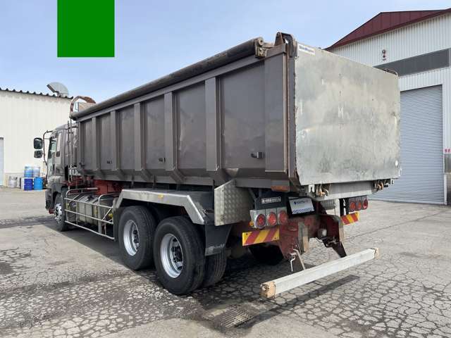 いすゞ ギガ 深ダンプ LKG-CYZ77AM 新明和工業 2011年 92.8万