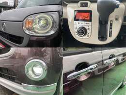 LEDランプ　メッキアウトサイドハンドル