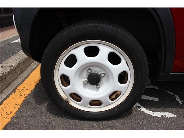 タイヤ残り溝が1.6mmになる目安として「スリップサイン」が設けられています。この車はまだまだ残っておりますので、安心してお乗り頂けます！