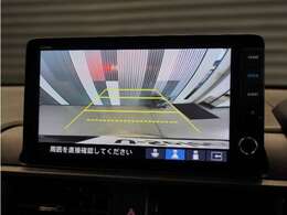 【バックカメラ】後退時も安心。リバース連動で画面が切り替わるのでとっても便利。