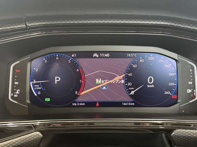 デジタルメーター★表示内容をカスタマイズできます。