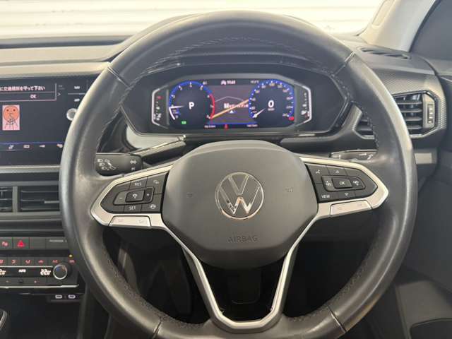 革巻きステアリング