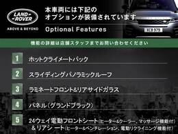 このお車には記載のオプションが装備されております。