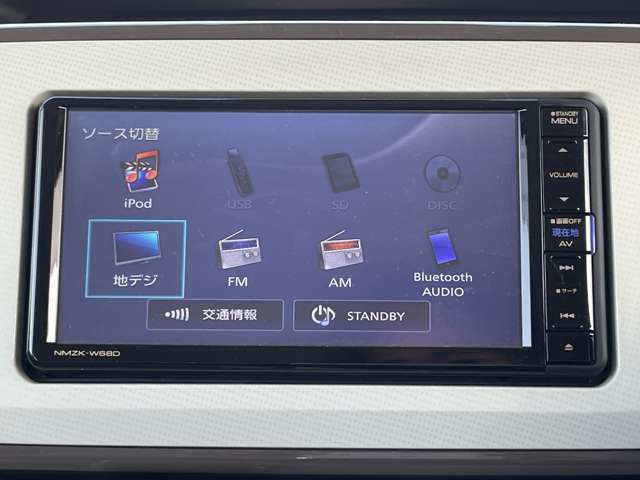 「AVソース」　フルセグTVやDVDビデオなど様々なメディアがご利用できます♪　※別途配線キットが必要な場合がございます。詳しくはスタッフまでお問合せください。