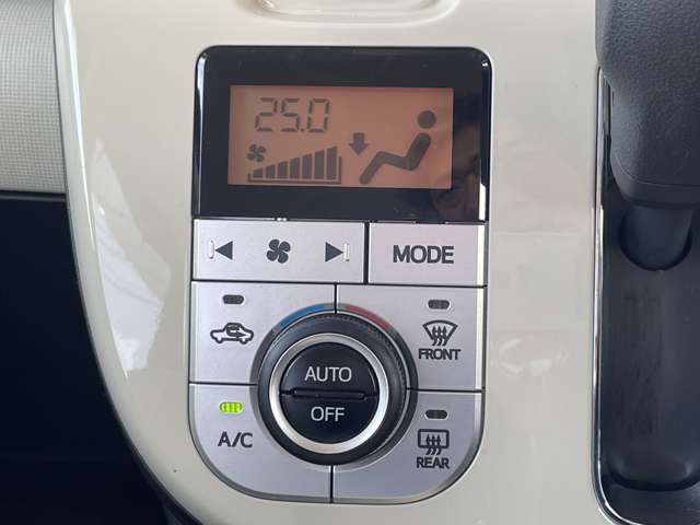 「オートエアコン」　設定した温度まで自動で調整♪上手に使えば燃費に貢献！