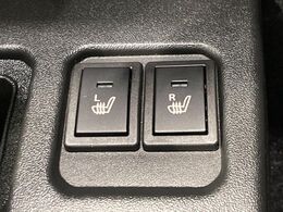 【シートヒーター】寒い日に重宝するシートヒーター！エアコンより早く温まってくれるので寒がりの人も安心ですね♪エアコンの温風は乾燥するから苦手、という方にもをおすすめです。