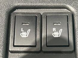 【シートヒーター】寒い日に重宝するシートヒーター！エアコンより早く温まってくれるので寒がりの人も安心ですね♪エアコンの温風は乾燥するから苦手、という方にもをおすすめです。