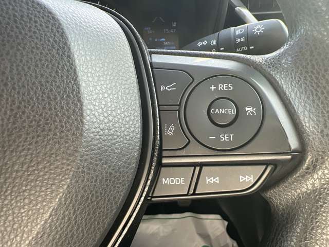 レーダークルーズコントロール車速追従機能付！