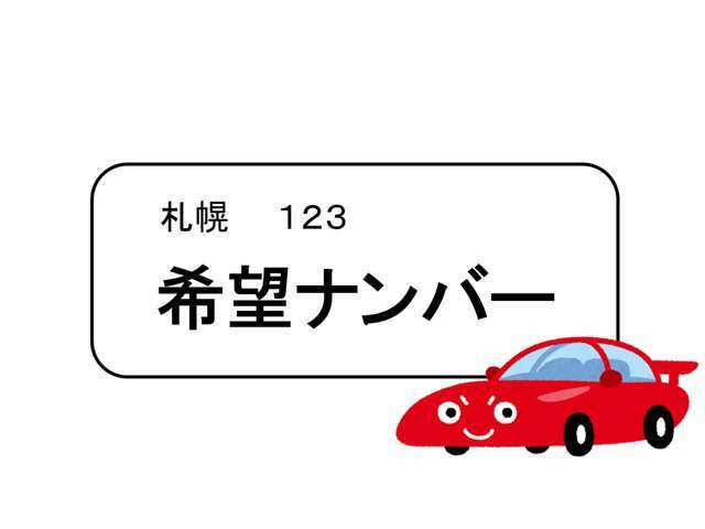 Aプラン画像：ご希望のナンバーへ変更します。（ご当地ナンバーは寄付金が加算となります）