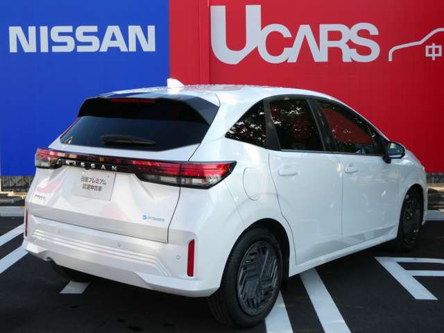 第二世代e-POWERを搭載。路面検知により、ロードノイズの状況を把握し、エンジンを制御してエンジン音が気にならない高い静粛性を実現しています！！