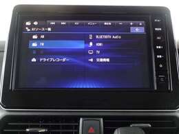 AM・FM・TV・bluetoothがお客様のドライブのサポートを致します。