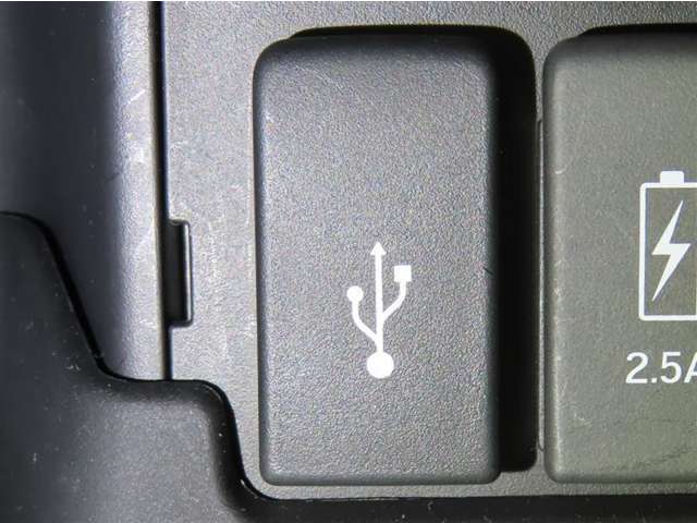 USB端子を装備しております。
