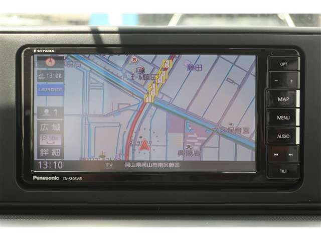 ナビ付きなので知らない道でもスイスイ走れます。もう道に迷うことはありません！