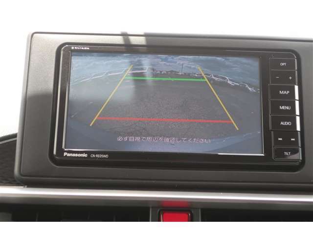 バックガイドモニター装備☆車庫入れも安心です。目視は忘れないでくださいね。