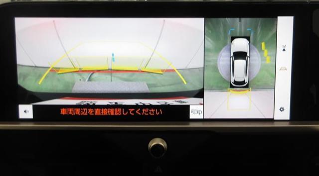 車両を上方から見たような映像をナビ画面に表示するパノラミックビューモニターが付いています。