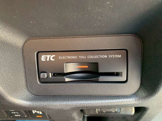 ETC付いております。遠方のお出かけもETCでスムーズです。