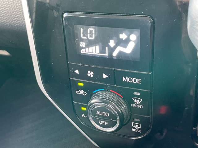 【オートエアコン】自分の設定した温度に車が風量などで調整してくれます！
